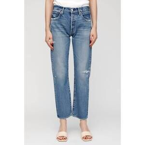 NEW MOUSSY loews straight jean in blue